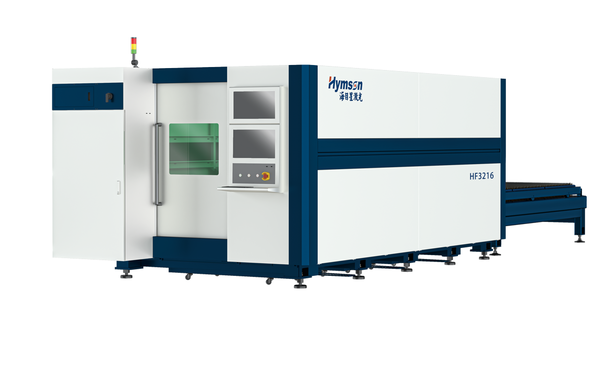 מכונת חיתוך לייזר סיבים במהירות גבוהה hf3216series-hymsonlaser