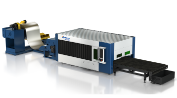 מכונת חיתוך בלייזר האכלה מתפתלת: פתרון מקיף לחיתוך יריעות מתכת