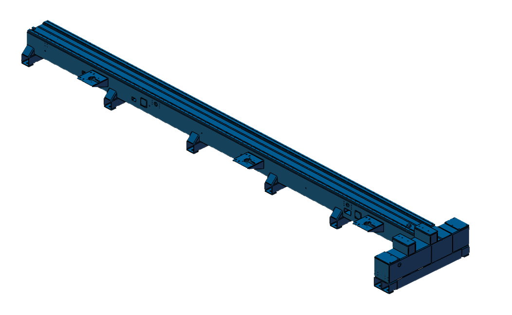 מבנה מכונת חיתוך מתכת בלייזר cnc